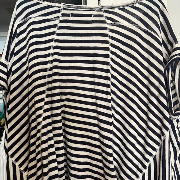 Free People - We The Free Womens Striped 100% Cotton Pullover Top- Large - Picture 5 of 5